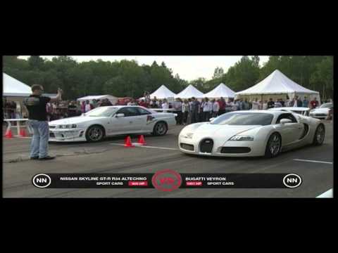 Top Gear : Bugatti Veyron vs Euro Fighter - Top Gear - BBC