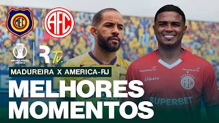 MADUREIRA 2 X 3 AMERICA-RJ | MELHORES MOMENTOS | BRASILEIRÃO SÉRIE D 2026