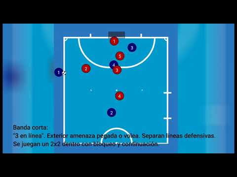 Diagrama. Banda corta de Palma a Pozo con 3 en línea.