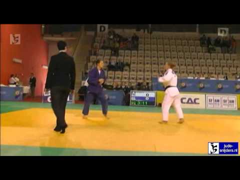 Judo 2013 European Open Women Prague: Huber (FRA) - Ilieva (BUL) [-57kg]