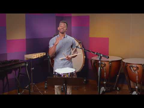 Sound Percussion: Snare Drum Multiple-Bounce Roll Lesson Excerpt