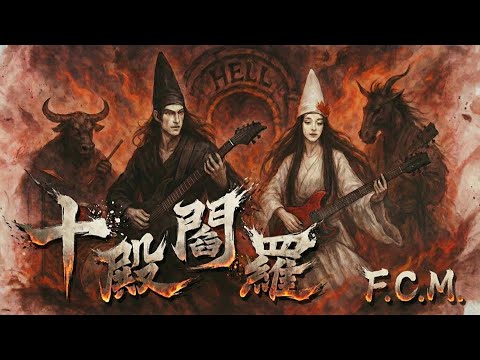 F.C.M.【十殿閻羅】Official MV｜東方冥界系列｜撕裂音風暴⚡雙男對唱版｜The Ten Kings of Hell