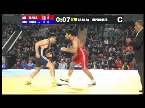 SWEC-2013 Saman TAHMASIBI (AZE) - Dorin Konstantin PIRVAN (ROU) / repechage-1