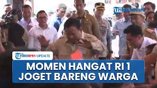 Momen Hangat Prabowo Ajak Warga Miangas Joget Bareng, 'Tabola Bale' Disambut bak Dansa RI 1 & Warga
