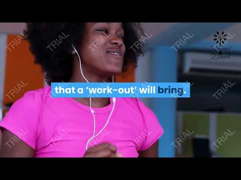 exercise without / effort forget the elevator