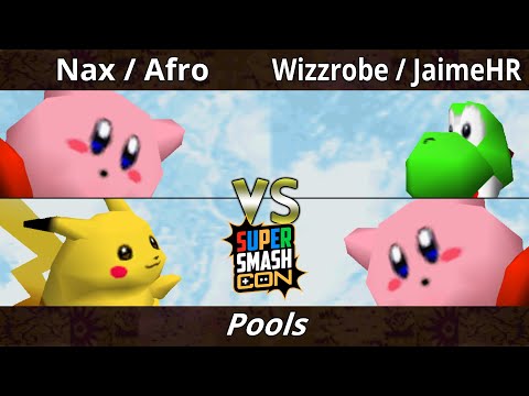 SSC 2022 - Nax & Afro Vs. Wizzrobe & JaimeHR - SSB64 Smash Bros Tournament
