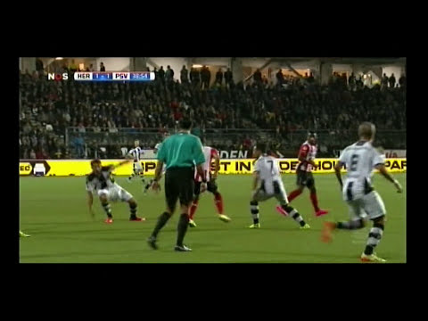 MARK-JAN FLEDDERUS EN THOMAS BRUNS, HERACLES ALMELO 2 - 1 PSV EINDHOVEN,