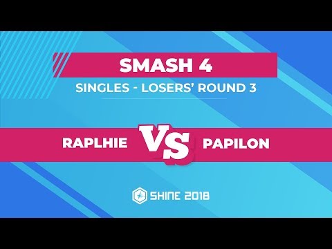 Ralphie vs Papilon - Smash 4 Singles: Losers' Round 3 - Shine 2018