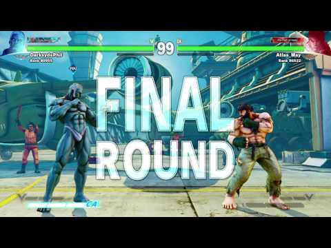 Street Fighter V DLC: Urien Premiere MP pt1 - No Talent, But All the Tools (vs. Ryu)