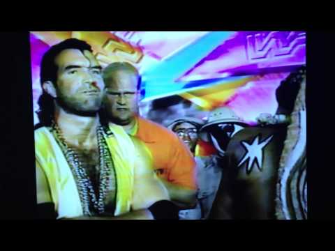 WWF Superstars 92 Nailz, Kamala, and Razor Ramon promo