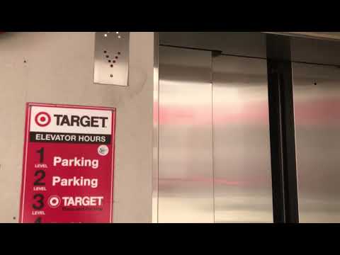 Schindler/MEI hydraulic elevators @ the Target Garage (Clearview Center)
