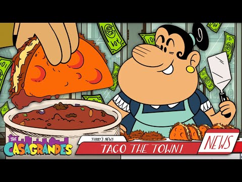 Rosa Makes the BEST Tacos Ever! 🌮 | "Taco the Town" Full Scene | The Casagrandes