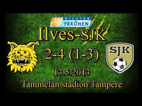 Ilves-SJK 2-4 (1-3) 13.5.2013 Ykkönen kooste