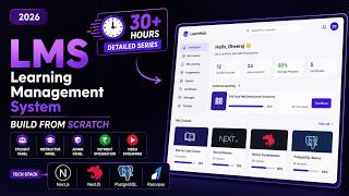 Build a Production-Level LMS (Like Udemy) | Full Stack Project | Next.js + NestJS | Part 1