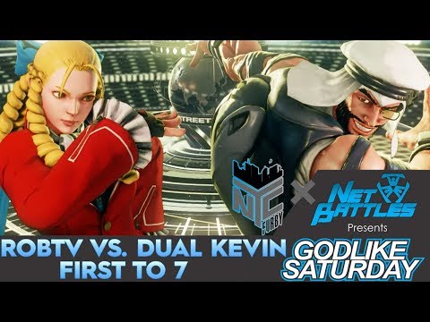 [SFV] GDLKE Saturday - RobTV vs Dual Kevin FT7 (1080p/60fps)