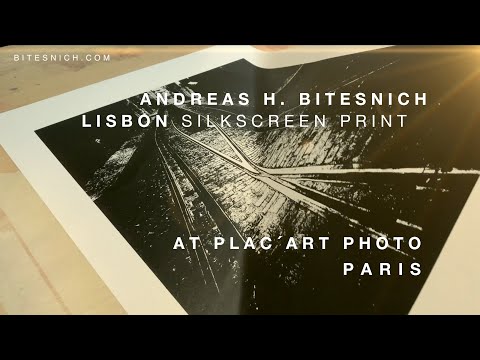 Andreas H  Bitesnich - Exclusive LISBON silkscreen print