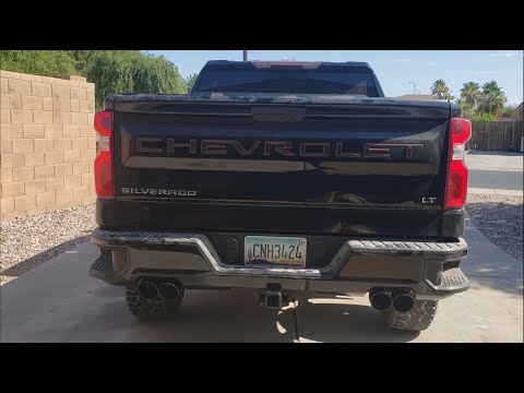 Silverado AWE Exhaust Install