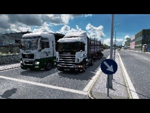 ETS2 1.37 ProMods 2.46 Scania 144L 530 from Turin To Bern +JBX Graphics 2