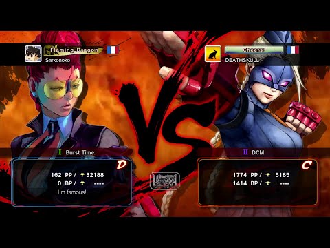 04/09/14 C Viper (Sarko) vs Decapre (Deathskull) USF4