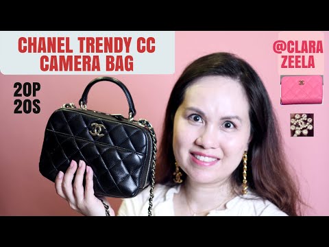 CHANEL TRENDY CC Bowling BAG WHAT FITS, 20P, 20S EARRINGS & O CASE