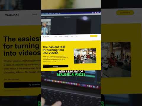 Transform Your Text into Compelling Videos with Taleblocks.