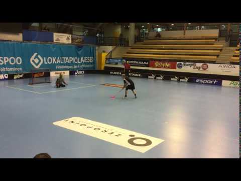 Kalle Tiitisen rangaistuslaukaus SBS Blues -turnauksen finaalissa 3.9.2016