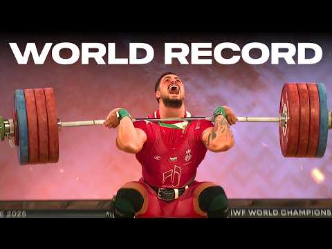 Karlos Nasar World Record Clean & Jerks - Worlds '25