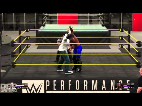 WWE2K15 My Career Mode (PS4/60fps) pt2 - Grinding the Training Camp