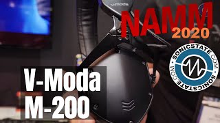Video thumbnail for NAMM 2020: V-Moda M-200 Headphones by sonicstate