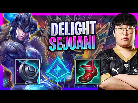 LEARN HOW TO PLAY SEJUANI SUPPORT LIKE A PRO! | GEN Delight Plays Sejuani Support vs Blitzcrank!