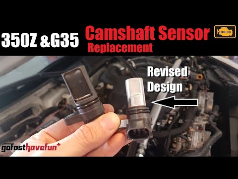 Nissan 350Z & Infiniti G35 Camshaft Position Sensor Replacement (VQ35DE & REVup) | AnthonyJ350