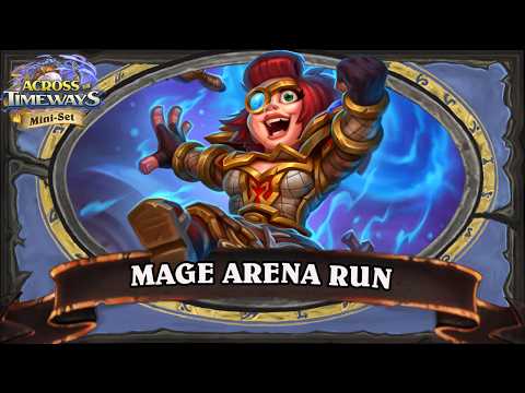 Using Cards From The Past To Win Games - Mage Hearthstone Underground Arena Run