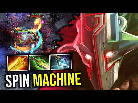NON-STOP SPINNING..!! Magic Build Spell Prism Juggernaut 7.24 | Dota 2