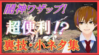 【MHWI】闇神ワザップ! 裏技・小ネタ集!   これから『モンスターハンターワールド：アイスボーン』を始めるあなたへ
