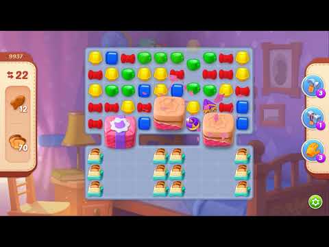 Homescapes Level 9937 No Boosters Gameplay