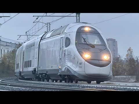 IL NUOVO TGV-M ARRIVA IN ITALIA: PRIME PROVE nel circuito di Bologna San Donato!