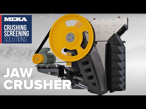 MEKA Jaw Crusher Animation - Technical Specifications