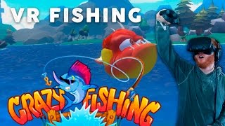 Crazy Fishing: VR roomscale fishing gameplay on HTC Vive