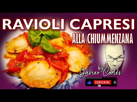 🥳RAVIOLI CAPRESI🔝 con salsa Chiummenzana!!🥳😍Una delicia de la Isla de Capri que tenés que probar!🔥🤗