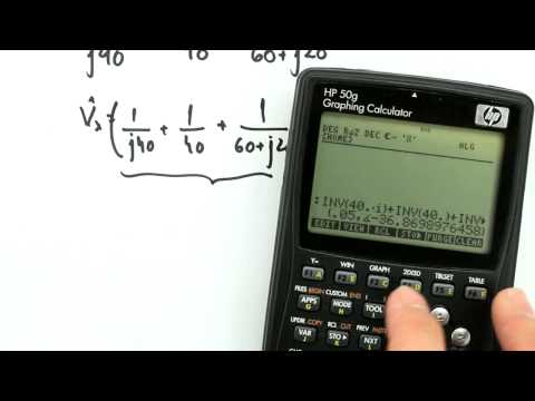 Me Salva! SEN17 - Análise de Circuitos na Frequência - Exemplo Tensões de Nó