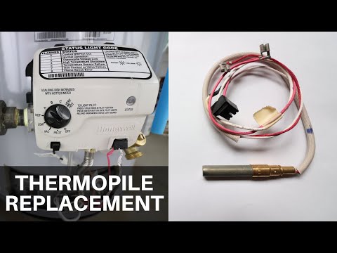 Thermopile Replacement on a Water Heater