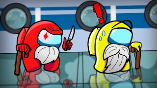 ОЧЕНЬ МЕДЛЕННАЯ СКОРОСТЬ В AMONG US | СТАЛИ СТАРИКАМИ В АМОНГ АС
