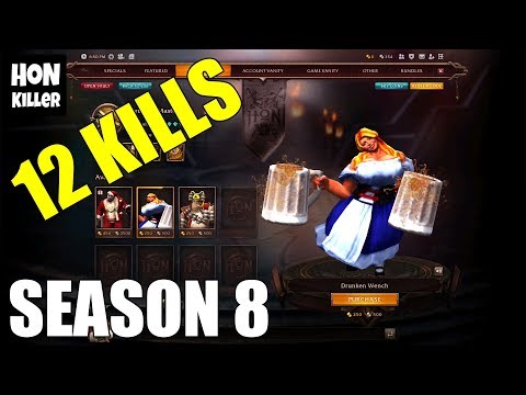 HoN Drunken Master Gameplay - GrimmJaquez` - Immortal