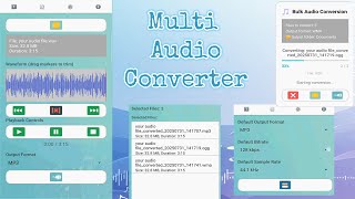 MP3 to WAV to AAC – Convert Audio Easily on Your Device!