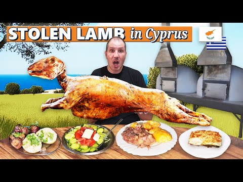 CYPRUS FOOD TOUR - Stolen LAMB & Insane Kontosouvli in Nicosia!