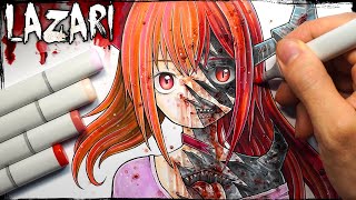 Lazari (I Eat Pasta For Breakfast) Creepypasta Files (Drawing + Story)