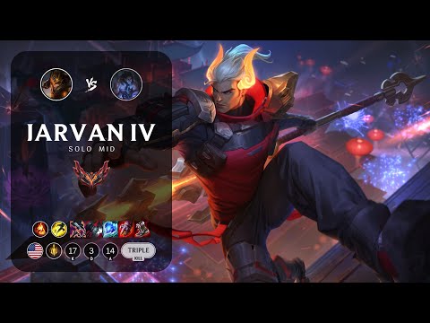 Jarvan IV Mid vs Sylas - NA Grandmaster Patch 13.4