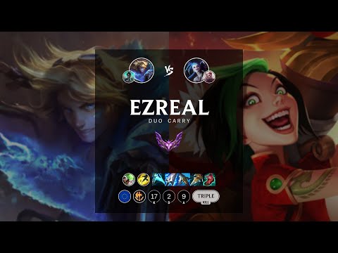 Ezreal ADC vs Jinx - EUW Master Patch 12.9