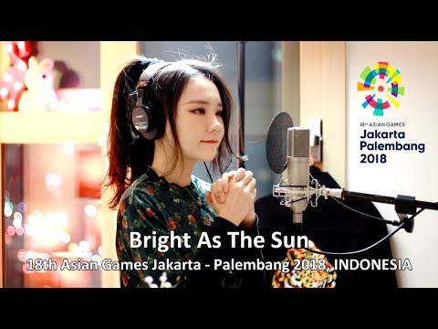 J Fla - Bright As The Sun ( Asian Games 2018 Official Song )