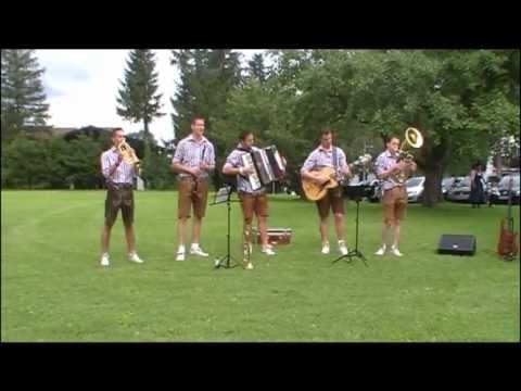 Die TirolerKracher beim Bezirksmusikfest 2012 in Lans